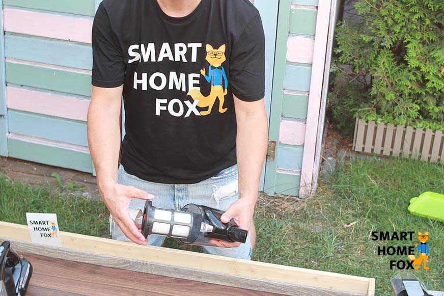 Der herausnehmbare Cartridge-Filter